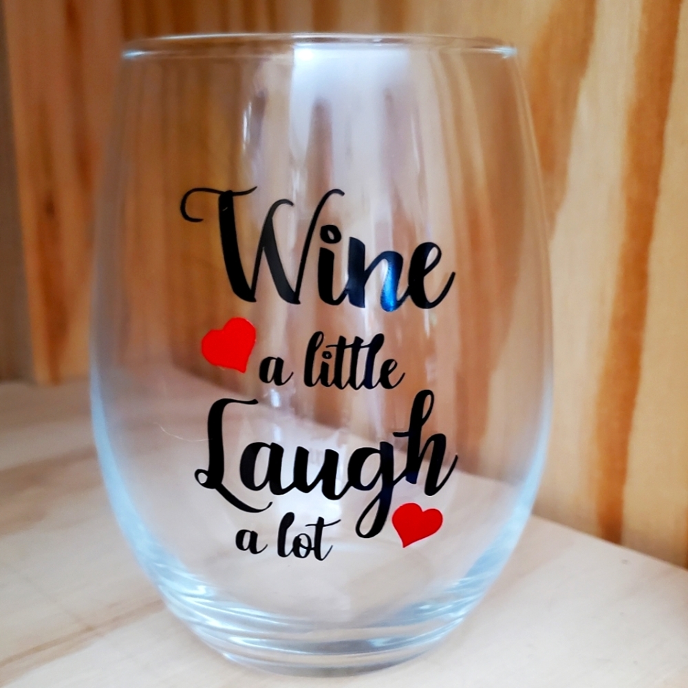 Stemless Wine Glass